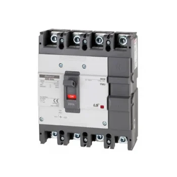 MCCB LS ABS204c FMU Aptomat chỉnh dòng 4P-160A 37kA