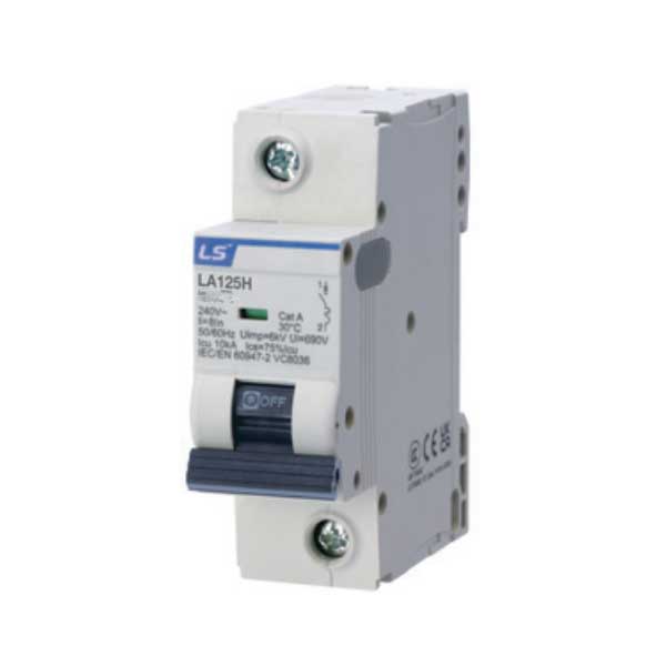 LA125H MCB LS Aptomat 1P-100A - 10kA