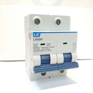 LA125H  MCB LS Aptomat 2P-100A - 10kA