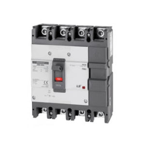 MCCB LS ABS204c FMU Aptomat chỉnh dòng 4P-125A 37kA