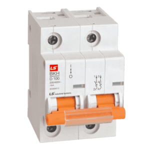 LA125H  MCB LS Aptomat 2P-80A - 10kA