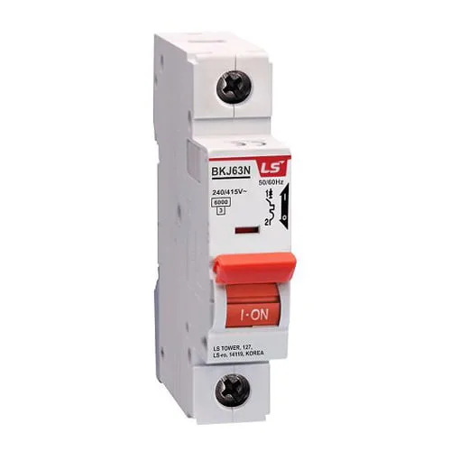 MCB LS BKJ63N 1P-6A  6kA - Ảnh 2