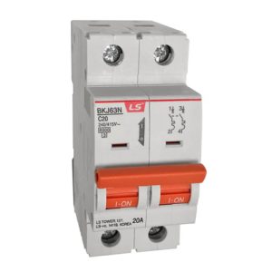 MCB LS (2 Cực) BKJ63N 2P-6A  6kA