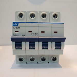 LA125H  MCB LS Aptomat 4P-80A - 10kA