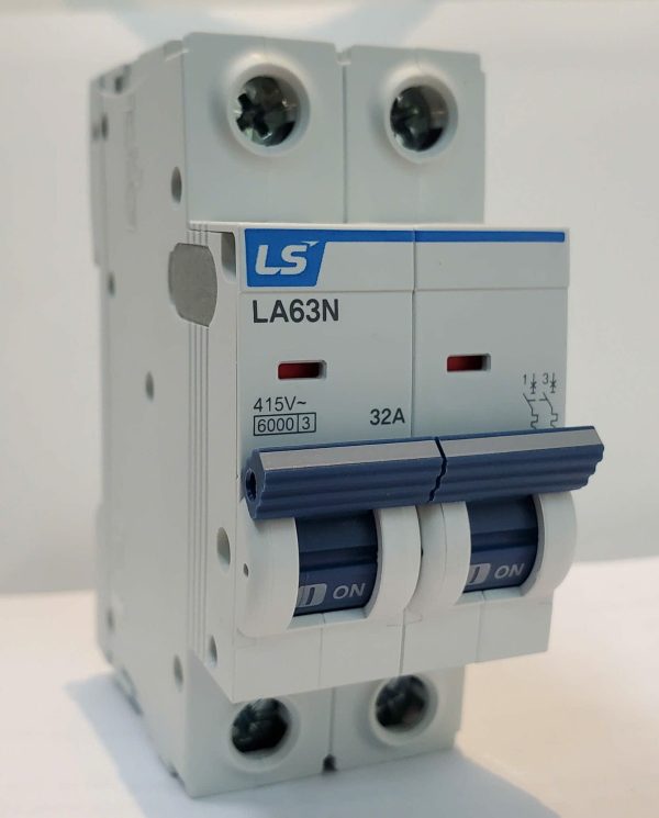 LA63N 2P-20A  MCB LS - 6kA