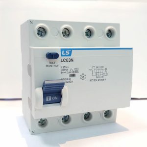 LC63N 3P+N25A  Aptomat chống giật LS 4P-25A - 6kA