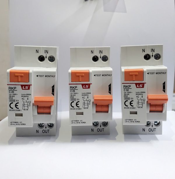 B63N 1P+N3A  Aptomat chống giật LS 2P-3A 30mA -4.5KA - Ảnh 12
