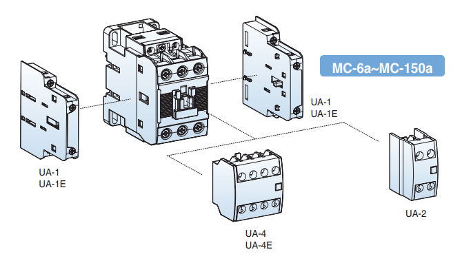 Tiếp điểm phụ Khởi động từ LS MC-6a
